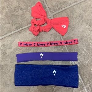 Ivivva headband and bow set (will sell separate)